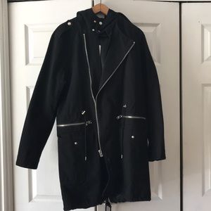 Forever 21 Men’s Long Black Jacket